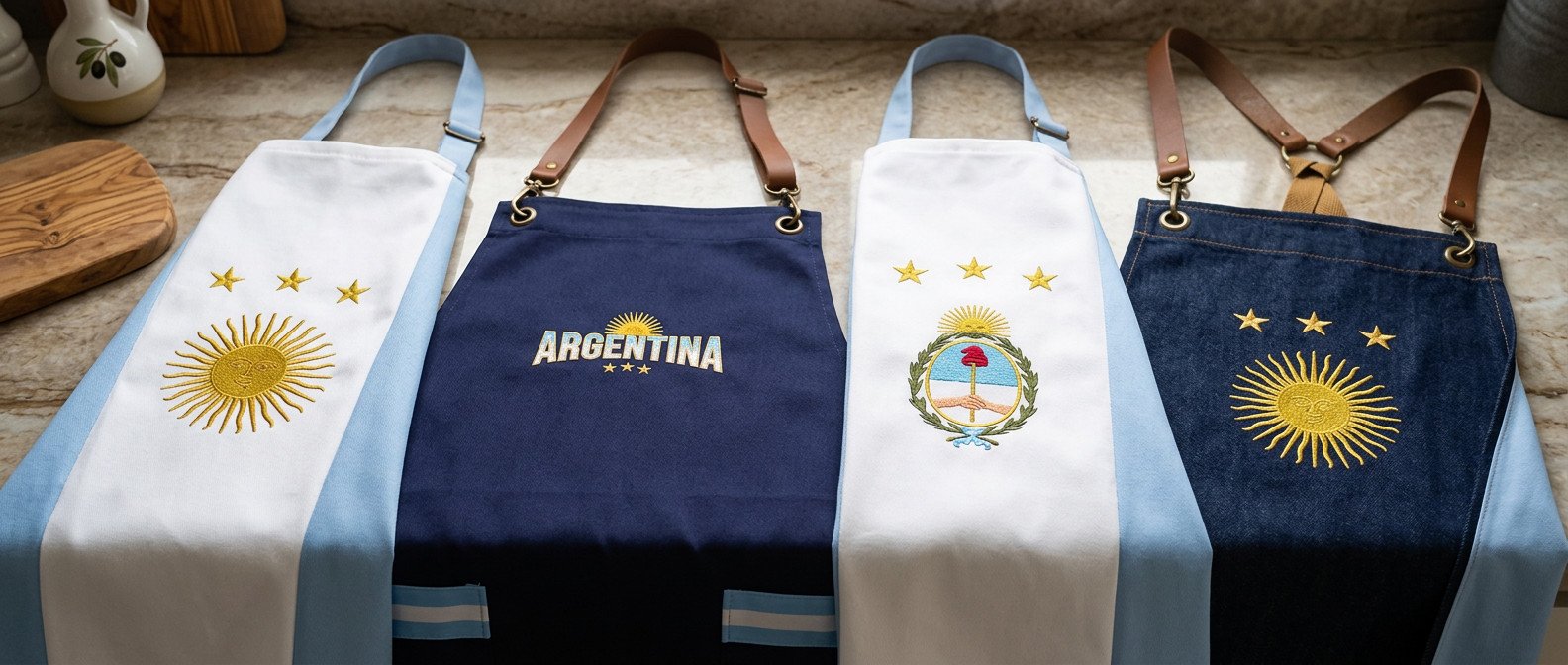 Delantales y vestuario VESTIA para personal de sala